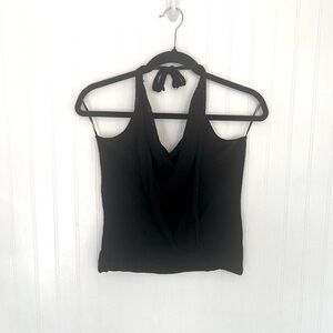 Zara black halter top - Medium